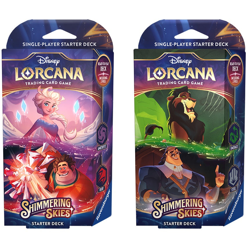 Lorcana TCG Shimmering Skies Starter Scar & Kronk Lorcana TCG Shimmering Skies Starter Scar & Kronk