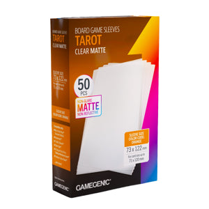 Board Game Sleeves Tarot Clear Matte