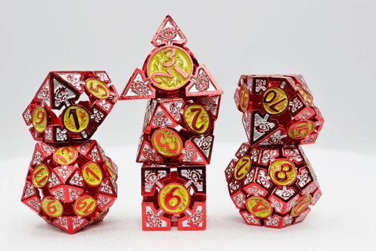 Oculus Ablaze Metal Dice Set