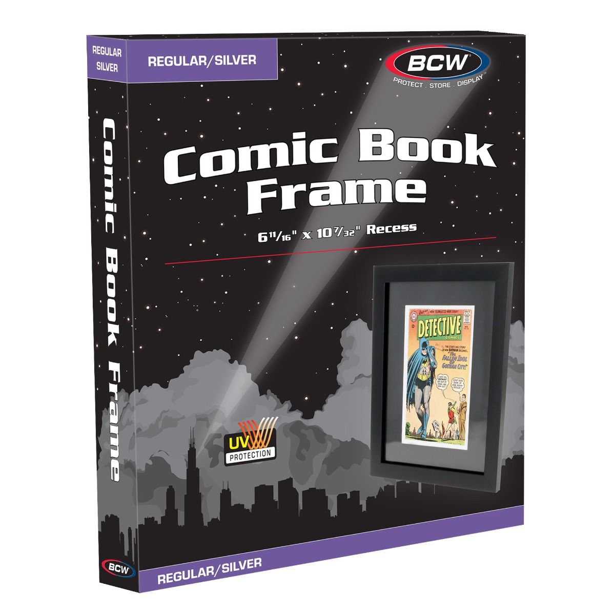 Comic Book Frame Silver