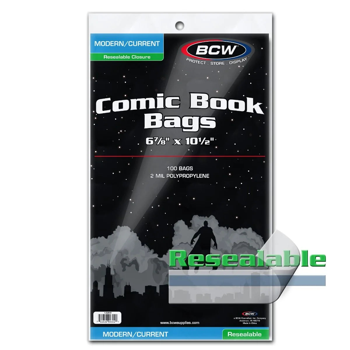 BCW Bags, Resealable Current