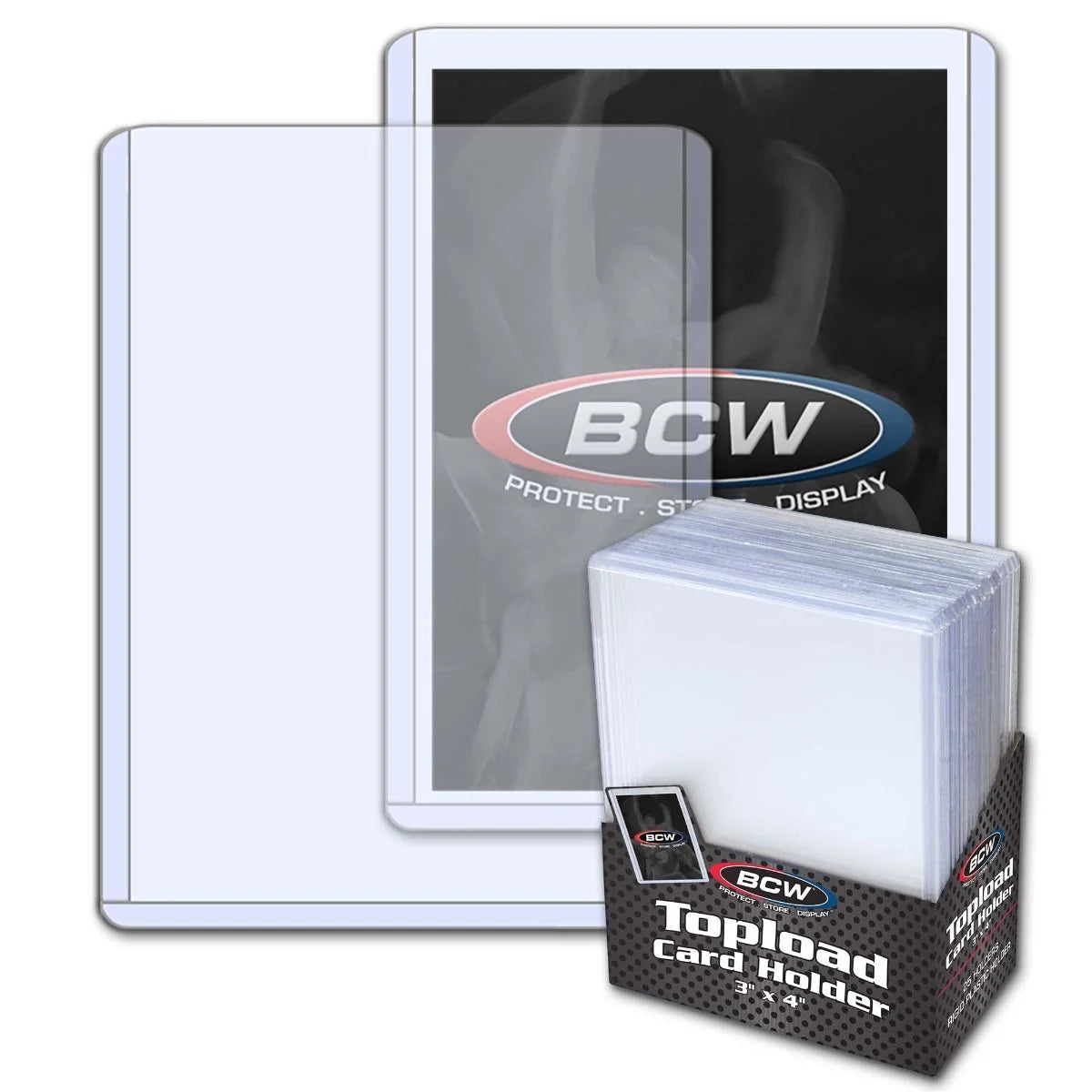 BCW Top Loaders (3x4)