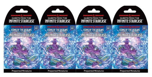Dungeons & Dragons: Icons of the Realms Set 33 - Quests from the Infinite Staircase Boosters