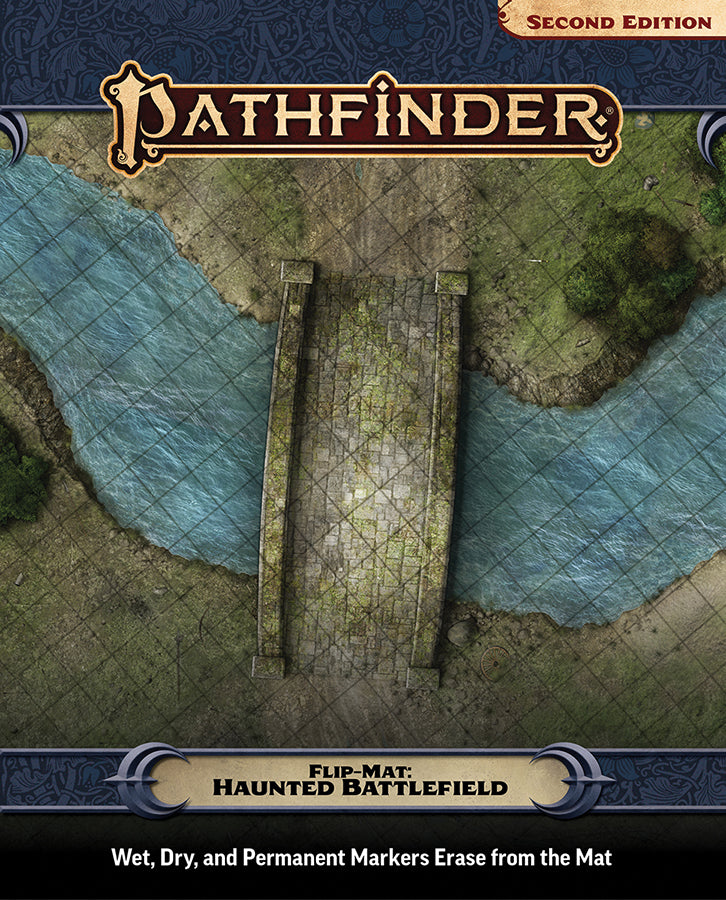 Pathfinder RPG: Flip-Mat - Haunted Battlefield