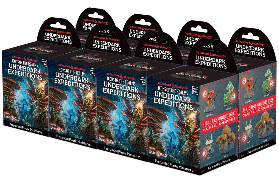 Dungeons & Dragons: Icons of the Realms Set 36 - Underdark Expeditions Boosters