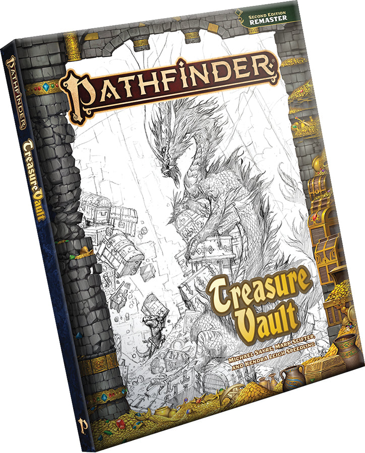 Pathfinder RPG: Treasure Vault Hardcover (Remastered) (Sketch Cover Edition) (P2)