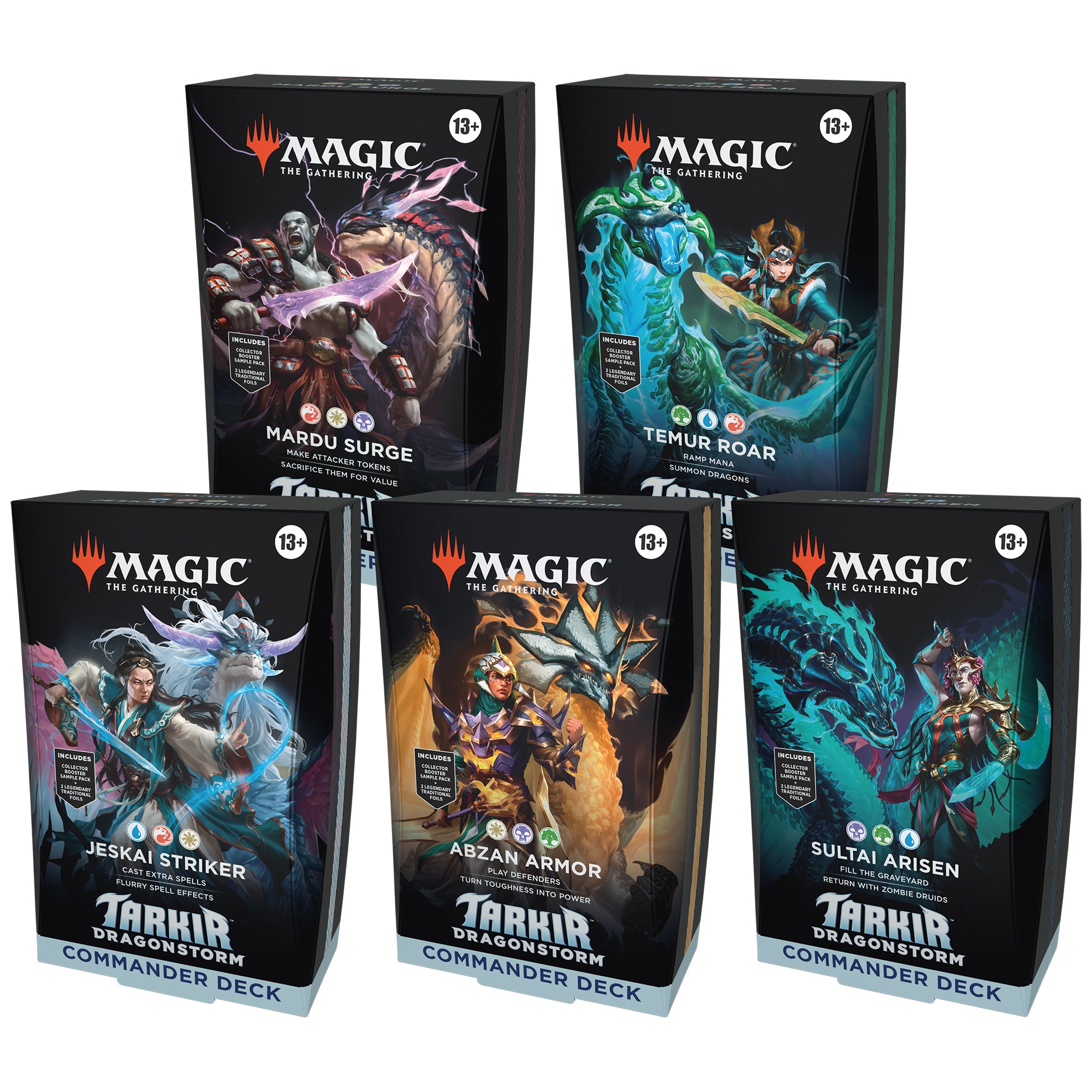 Magic the Gathering CCG: Tarkir Dragonstorm Commander Deck