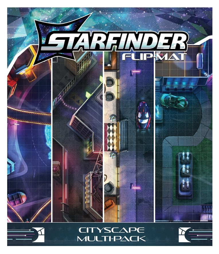 Starfinder RPG: Flip-Mat - Cityscape Multi-Pack