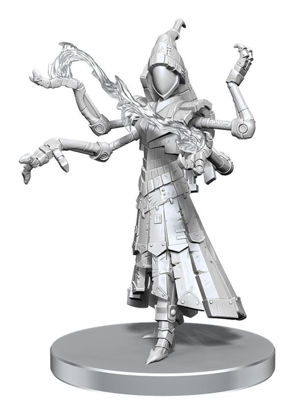 Pathfinder Battles Deep Cuts Unpainted Miniatures: W26 Clockwork Mage