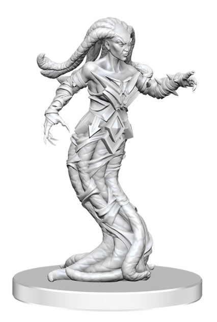 Pathfinder Battles Deep Cuts Unpainted Miniatures: Gylou (Handmaiden Devil) & Ferrugon (Rust Devil)