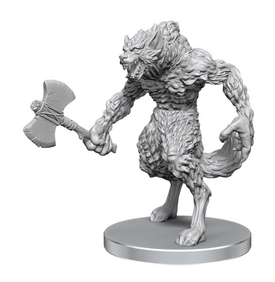 Pathfinder Battles Deep Cuts Unpainted Miniatures: W26 Werewolf & Wereboar