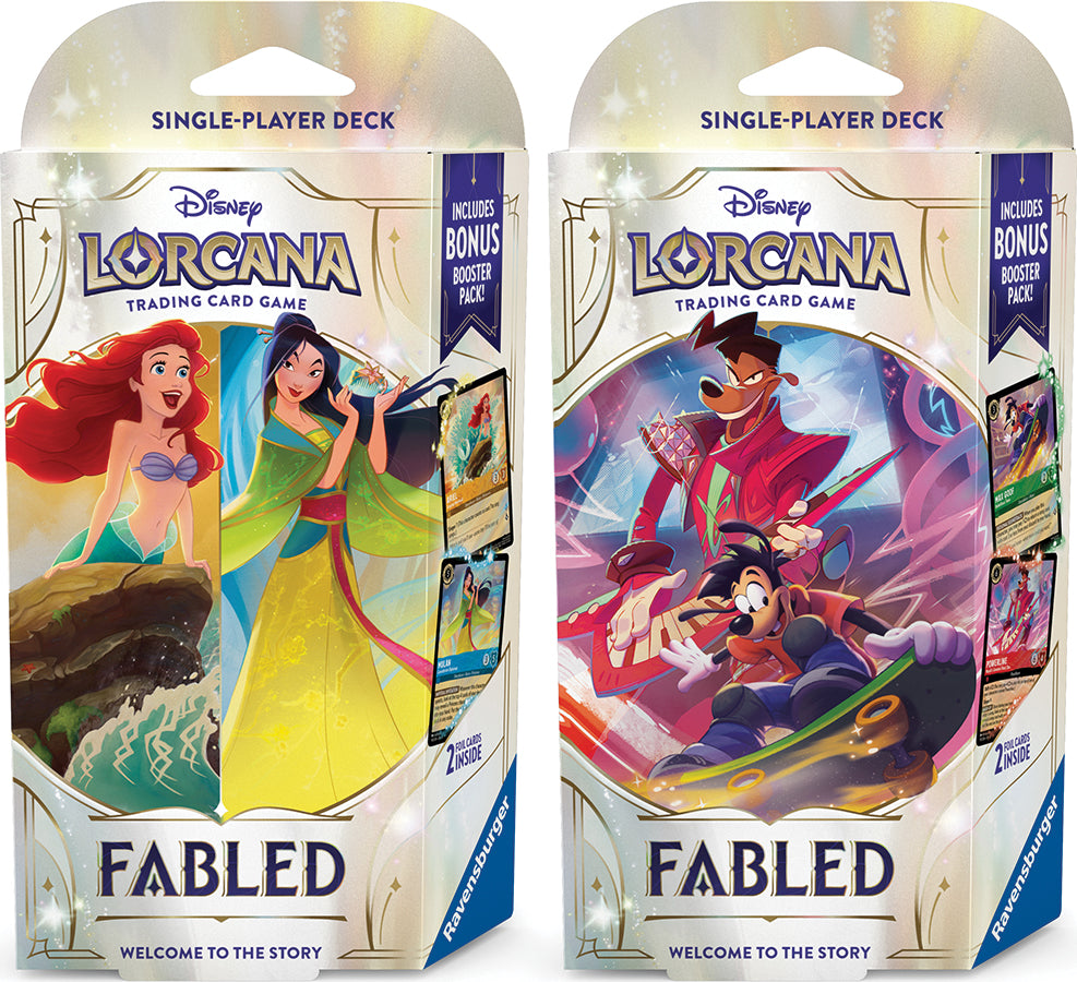 Disney Lorcana TCG: Fabled - Starter Deck Max/Powerline