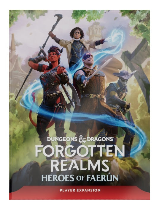 Dungeons & Dragons RPG: Forgotten Realms - Heroes of Faerun Hard Cover