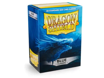 Dragon Shields: (100) Classic Blue (DISPLAY 10)