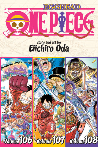 One Piece 3 in 1 TPB Volume 6 (106-107-108)