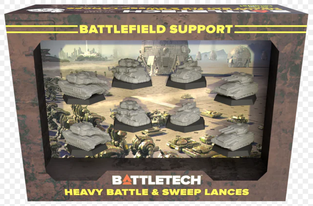 BattleTech: Mercenaries ForcePack - Battlefield Support Heavy Battle & Sweep Lances