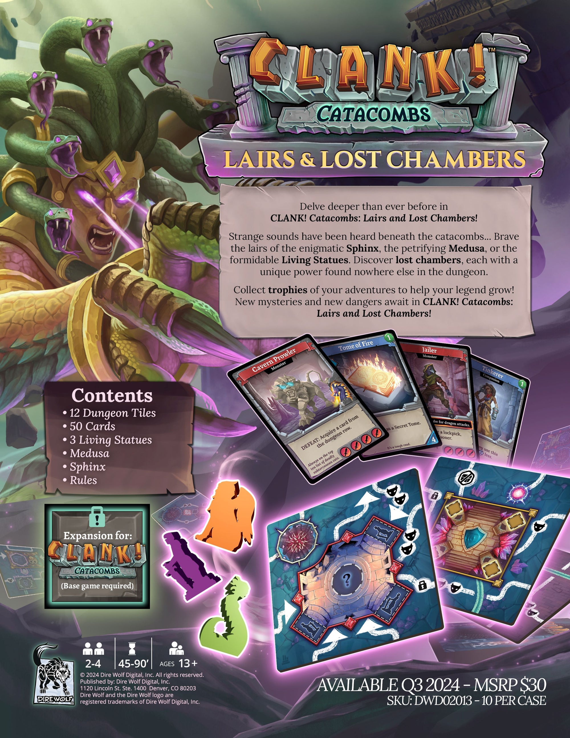 Clank!: Catacombs - Lairs & Lost Chambers