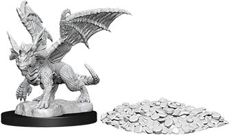 Dungeons & Dragons: Nolzur's Marvelous Unpainted Miniatures - Blue Dragon Wyrmling