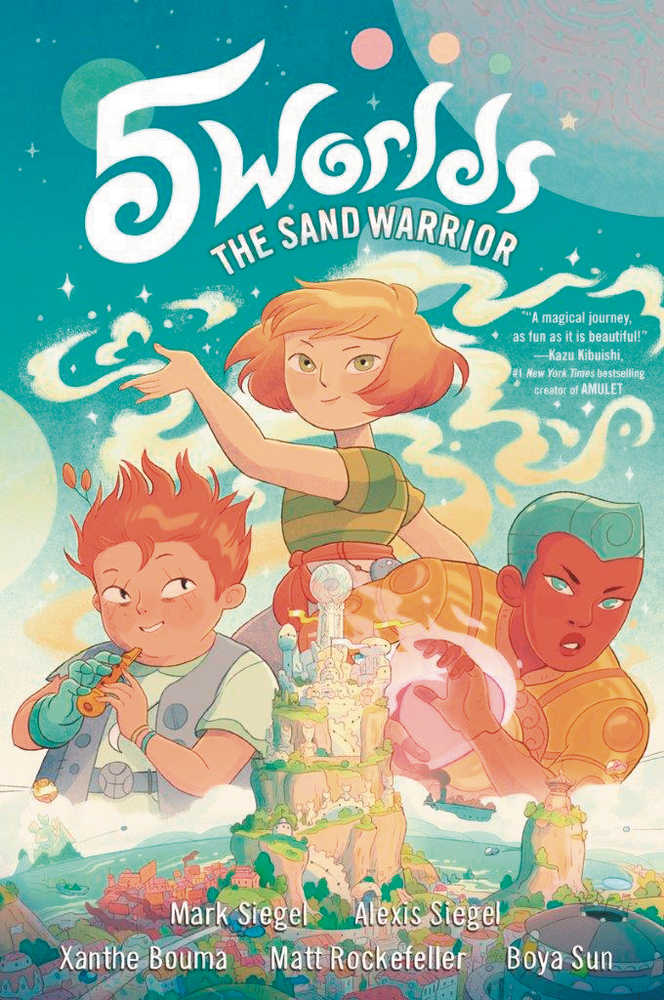 5 Worlds Graphic Novel Volume 01 Sand Warrior*