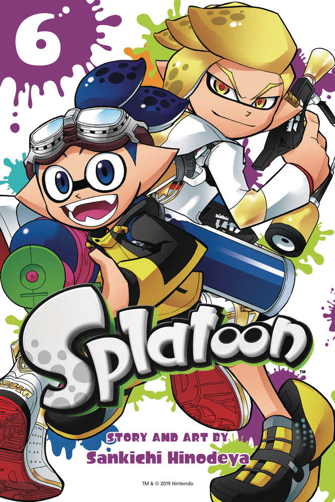 Splatoon Graphic Novel Volume 06