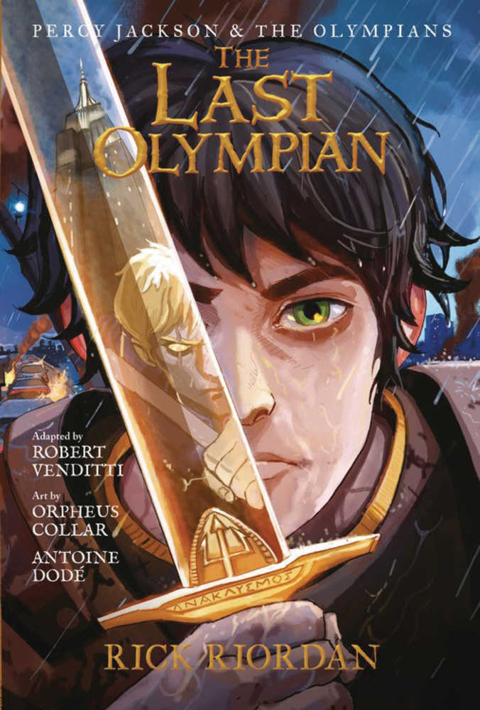 Percy Jackson & Olympians Softcover Volume 05 Last Olympian
