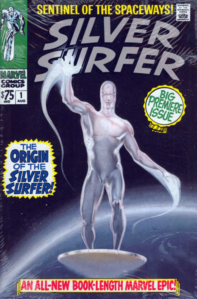 Silver Surfer Omnibus Hardcover Volume 01 Ribic Direct Market Variant New Printing