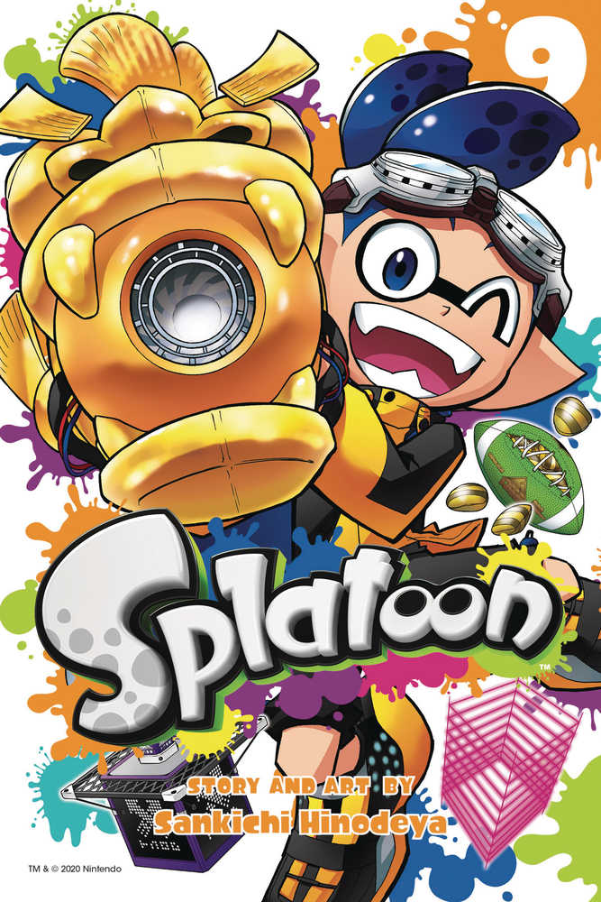 Splatoon Graphic Novel Volume 09