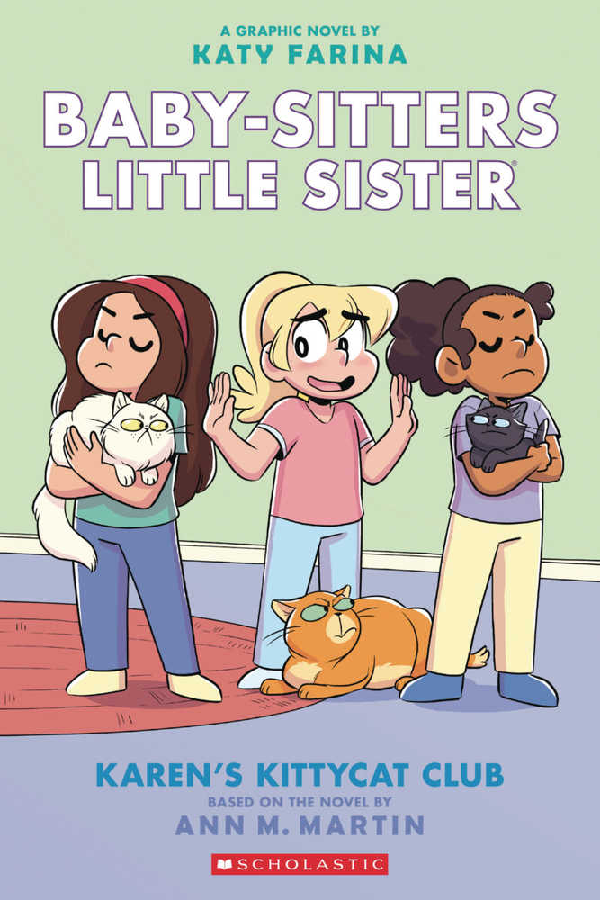 Baby Sitters Little Sister Graphic Novel Volume 04 Karens Kittycat Club (C