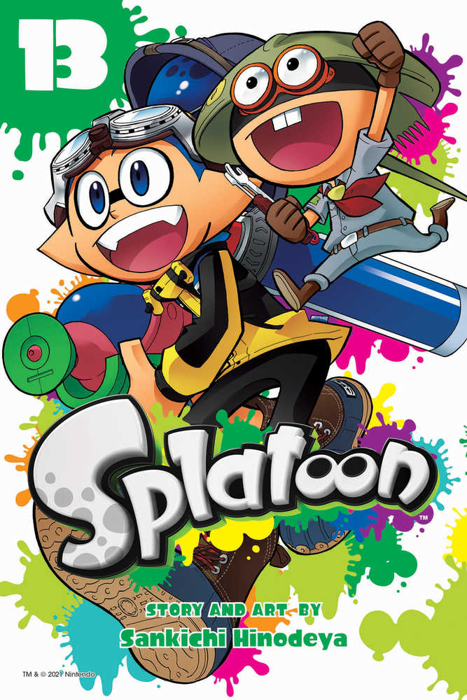 Splatoon Graphic Novel Volume 13
