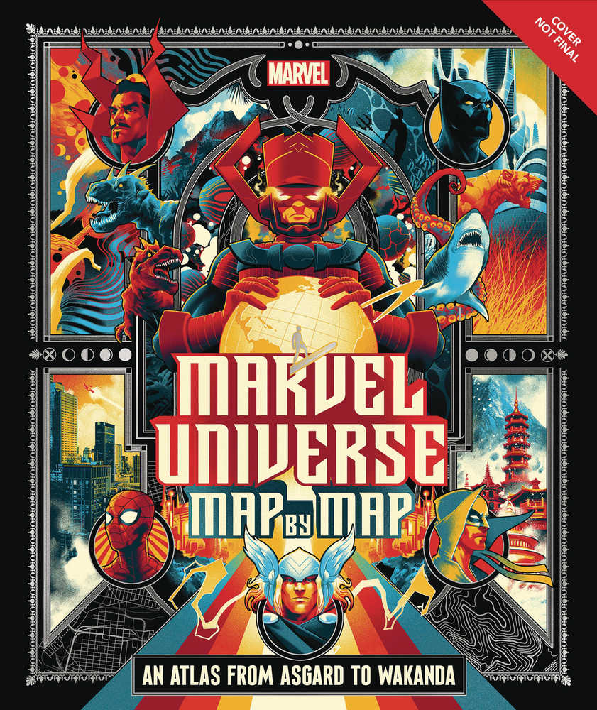 Marvel Universe Map By Map Hardcover