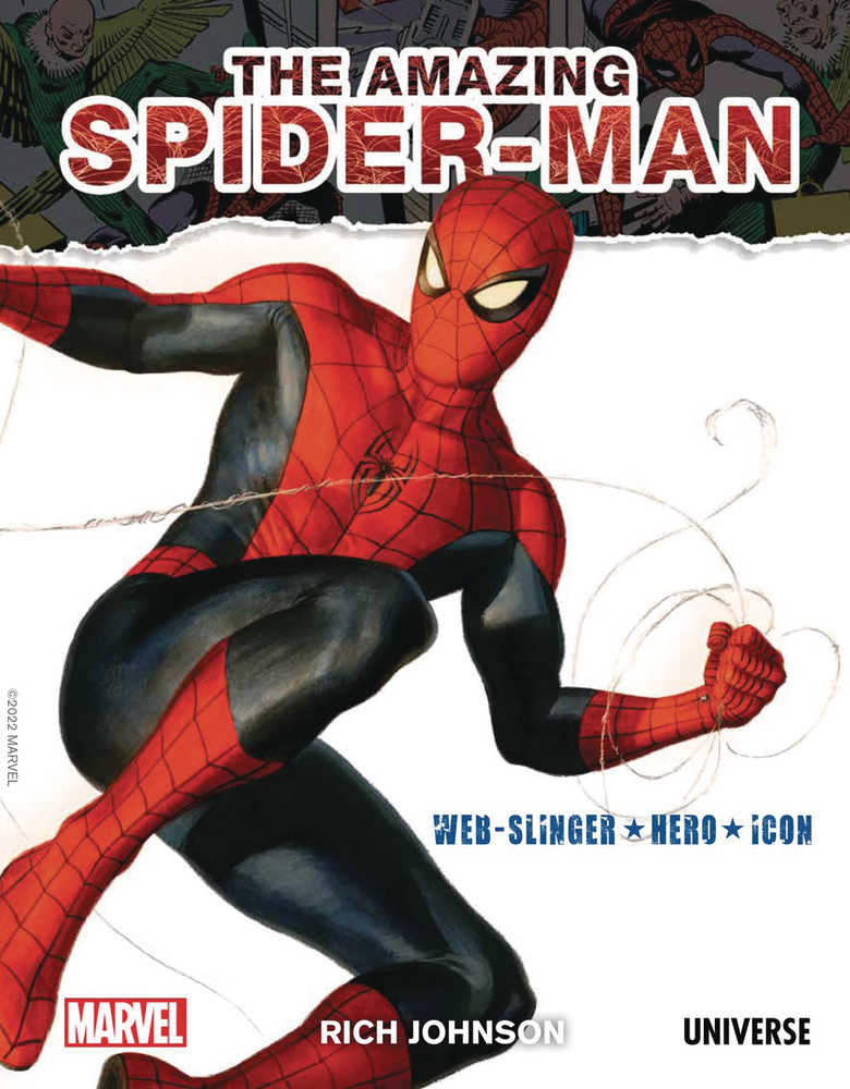 Spider-Man Web Slinger Hero Icon Hardcover
