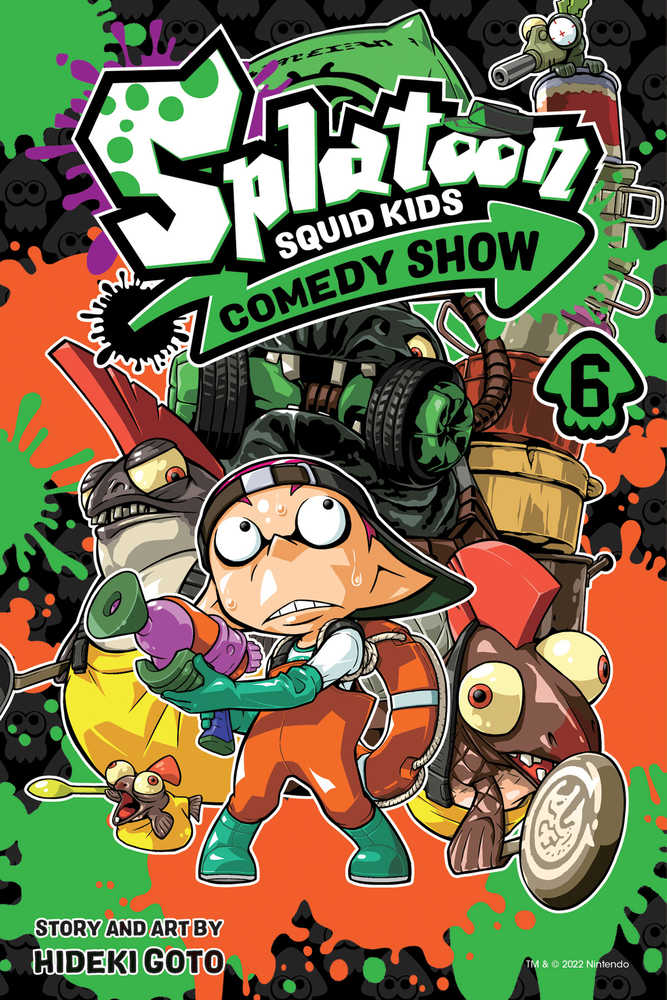 Splatoon Squid Kids Comedy Show Graphic Novel Volume 06