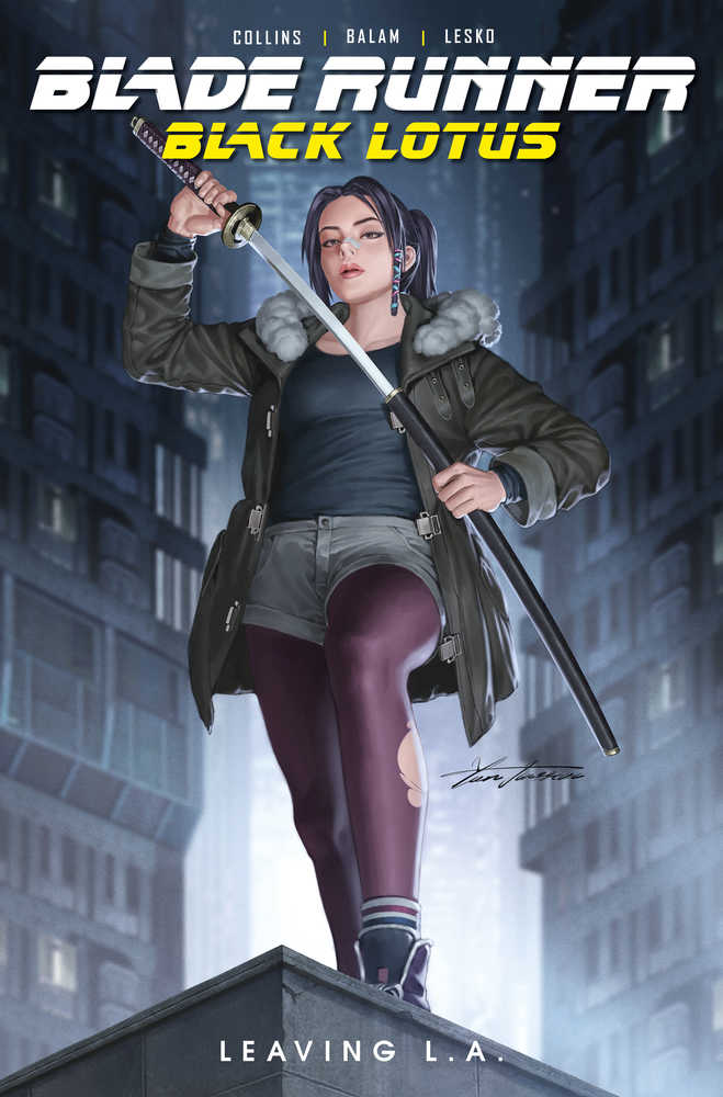 Blade Runner Black Lotus Leaving La Graphic Novel*