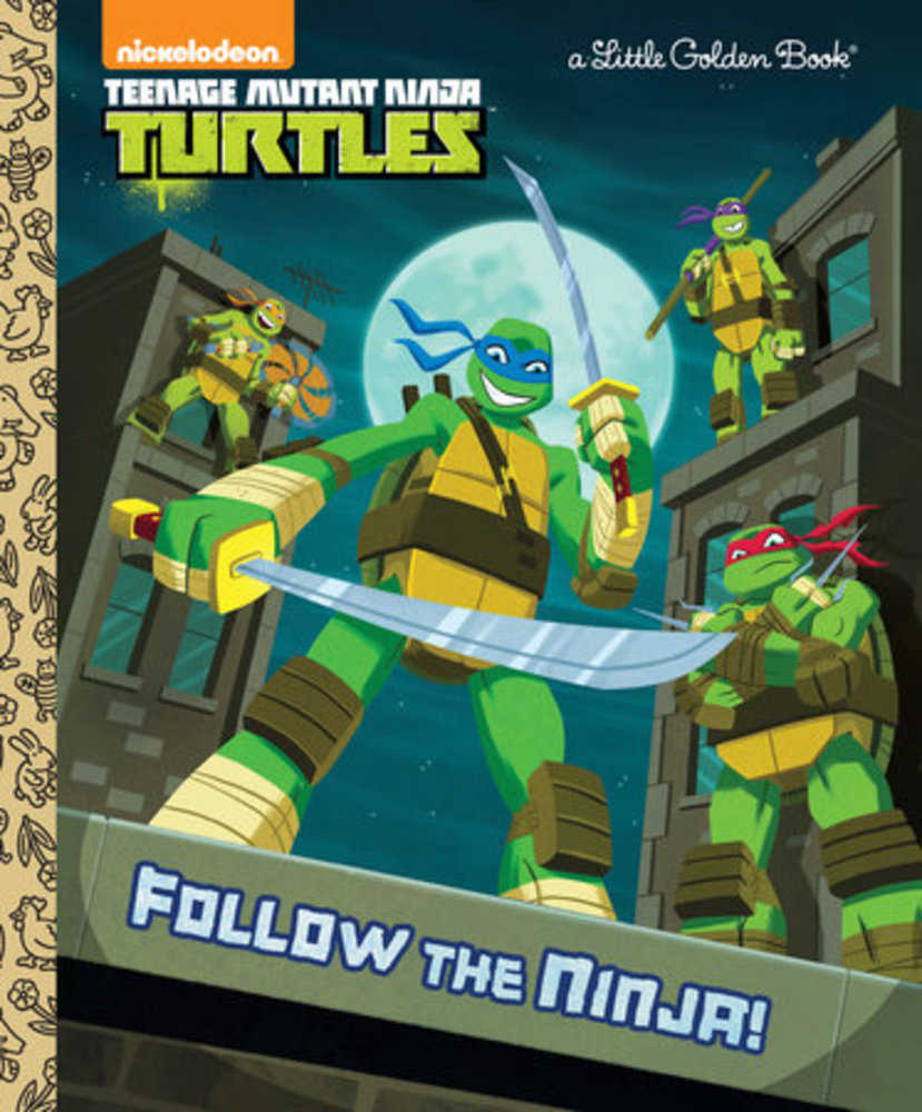 Little Golden Book Follow The Ninja! (Teenage Mutant Ninja Turtles)