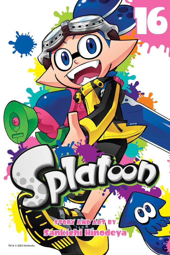 Splatoon Graphic Novel Volume 16