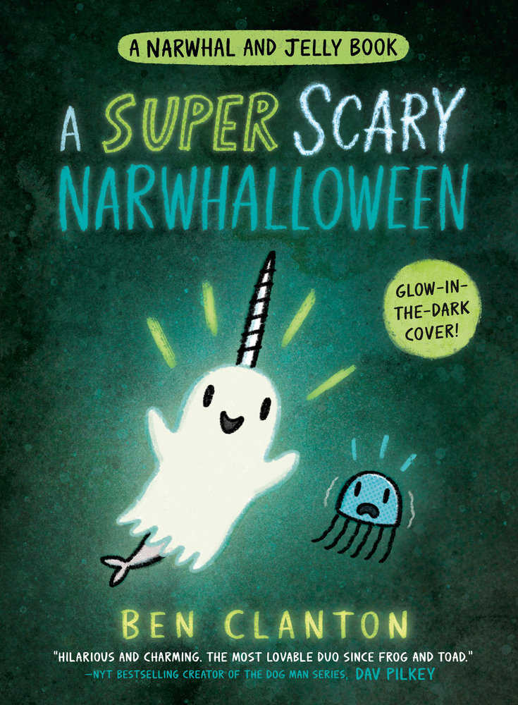 Narwhal & Jelly Graphic Novel Volume 08 A Super Scary Narwhalloween