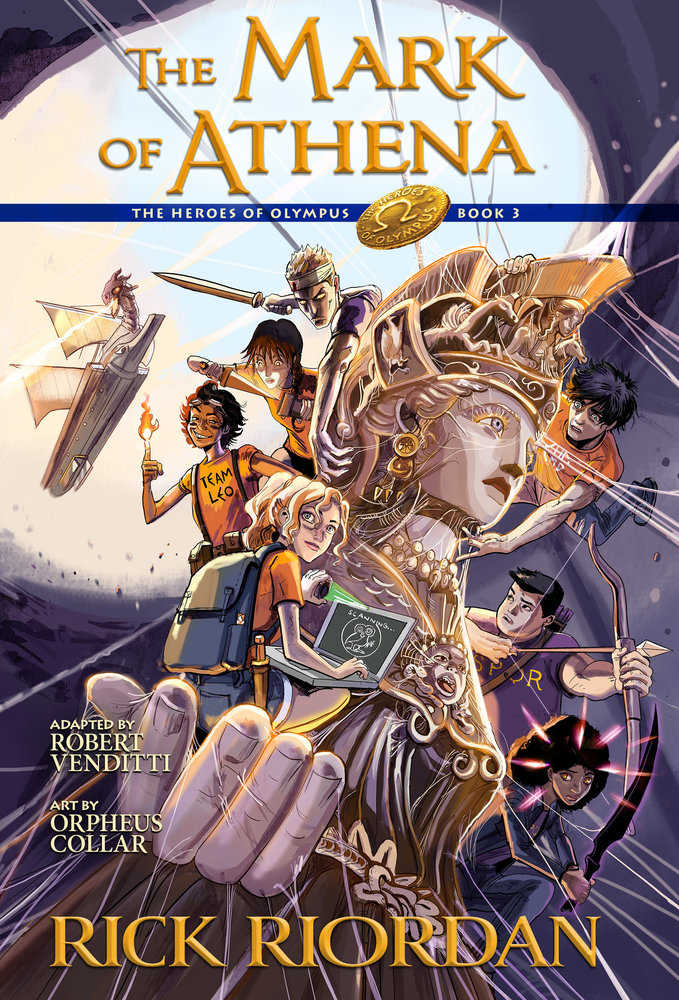 Heroes of Olympus Graphic Novel Volume 03 The Mark Of Athena