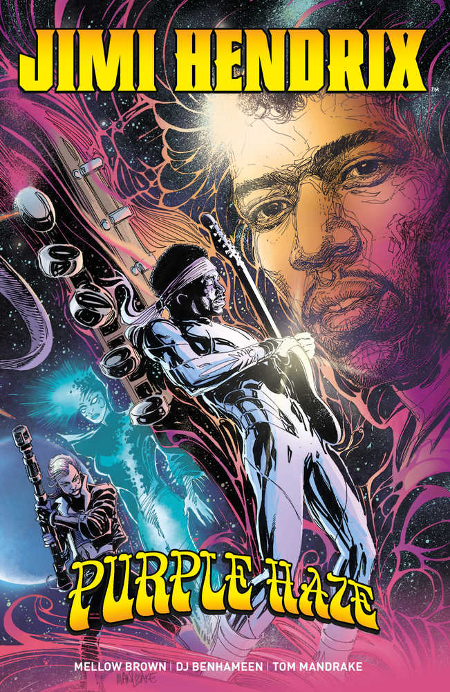 Jimi Hendrix Purple Haze Reg Edition Hardcover (Mature)*