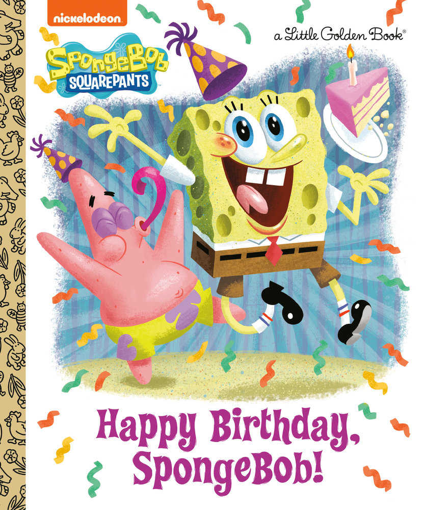 Little Golden Book Happy Birthday, Spongebob! (Spongebob Squarepants)