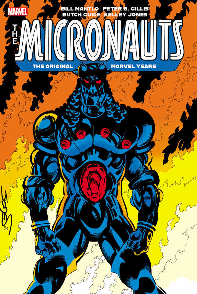 Micronauts: The Original Marvel Years Omnibus Volume. 3 Kelley Jones Cover [Direct Market Only]