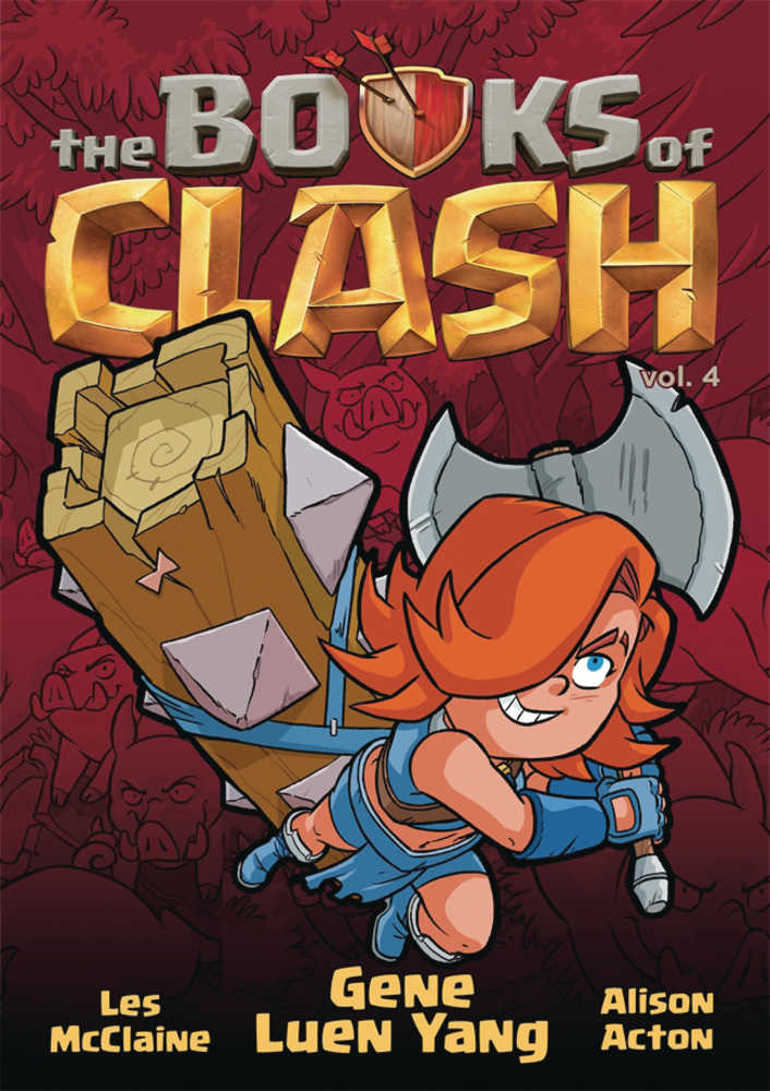 Books Of Clash Graphic Novel Volume 04 Legendary Legends Achievery