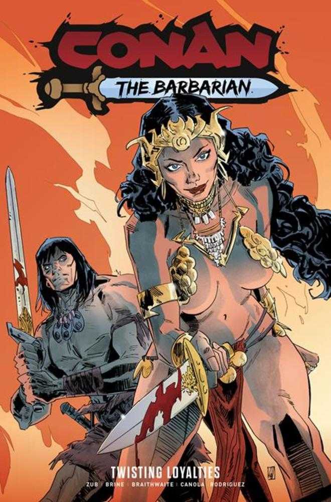 Conan The Barbarian TPB Volume 05 Twisting Loyalties Direct Market Edition