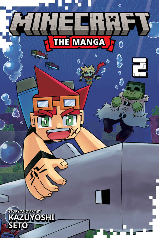 Minecraft The Manga Graphic Novel Volume 02