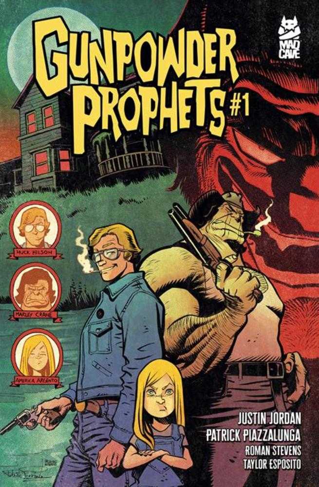 Gunpowder Prophets Death In Texas #1 (Of 5) Cover A Patrick Piazzalunga