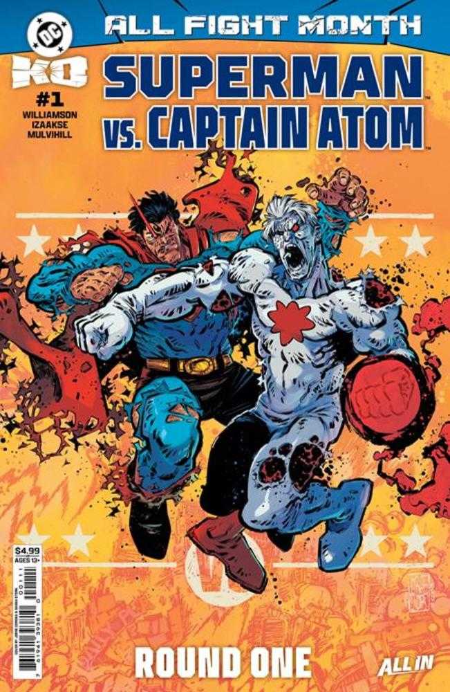 DC K.O. Superman vs Captain Atom #1 (One Shot) Cover A Jorge Corona