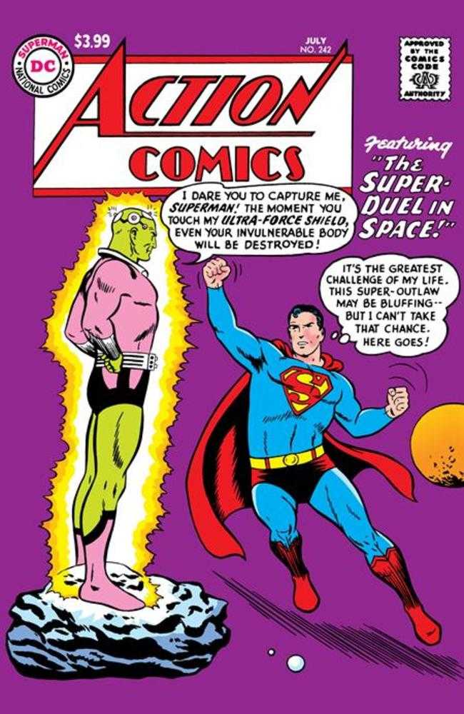 Action Comics #242 Facsimile Edition Cover A Curt Swan