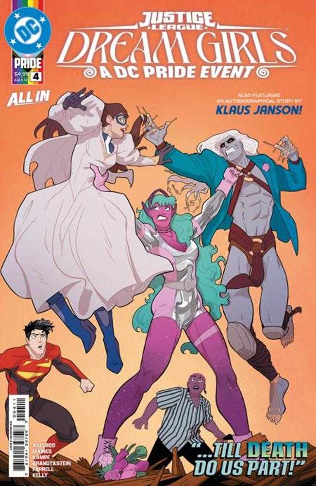 Justice League Dream Girls A DC Pride Event #4 (Of 4) Cover A Brandt&Stein