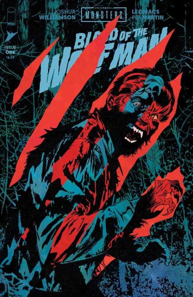 Universal Monsters Blood Of The Wolf Man #1 (Of 4) Cover I Michael Walsh Die Cut Foil Reveal Variant