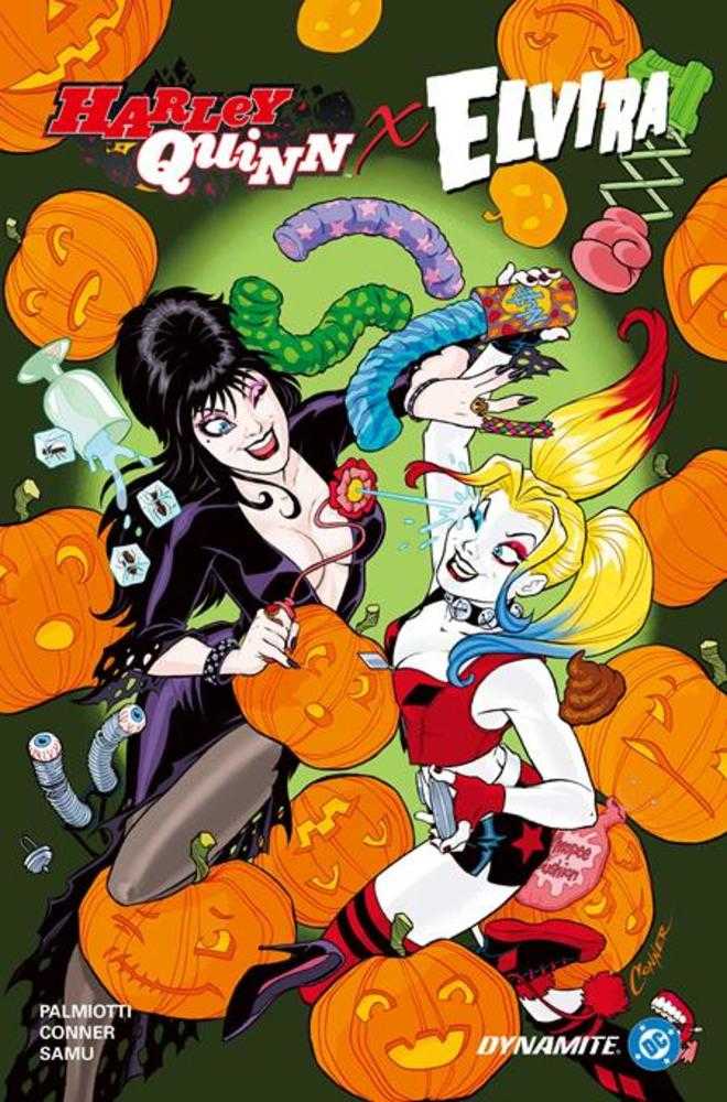 Harley Quinn X Elvira Hardcover
