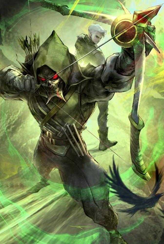 Absolute Green Arrow #1 (Of 6) 2nd Print Cover B Ivan Tao Card Stock Variant